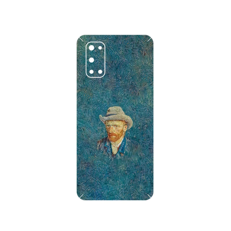 برچسب پوششی ماهوت مدل Self portrait with a gray felt hat مناسب برای گوشی موبایل ریلمی 7 5G