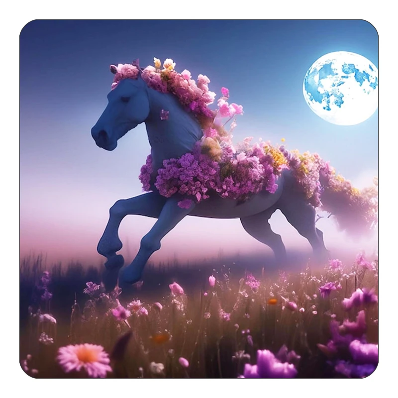 مگنت کاکتی طرح اسب تک شاخ و یونیکورن مدل mp31442