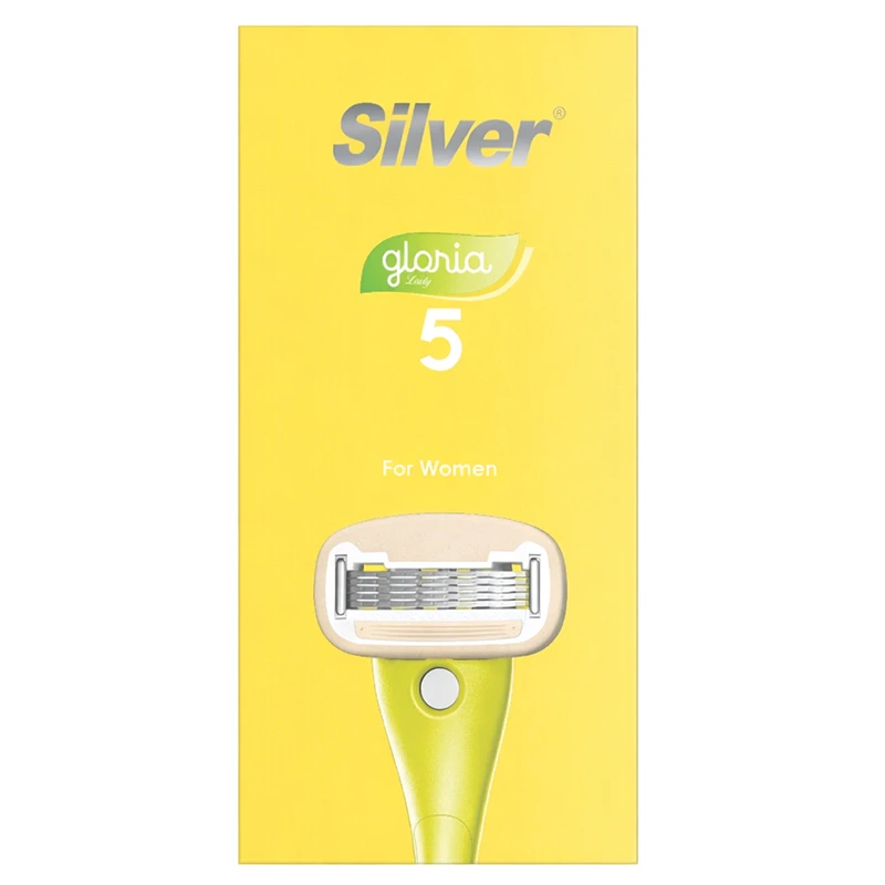 خود تراش سیلور مدل gloria5 system به همراه سری یدک