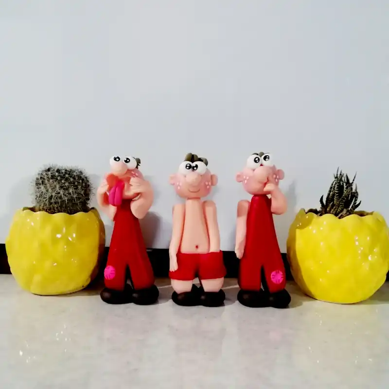 مجسمه مدل پسران بسته 3 عددی