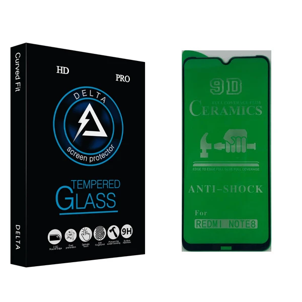 محافظ صفحه نمايش دلتا مدل Fit مناسب براى گوشى موبايل شيائومى redmi note8