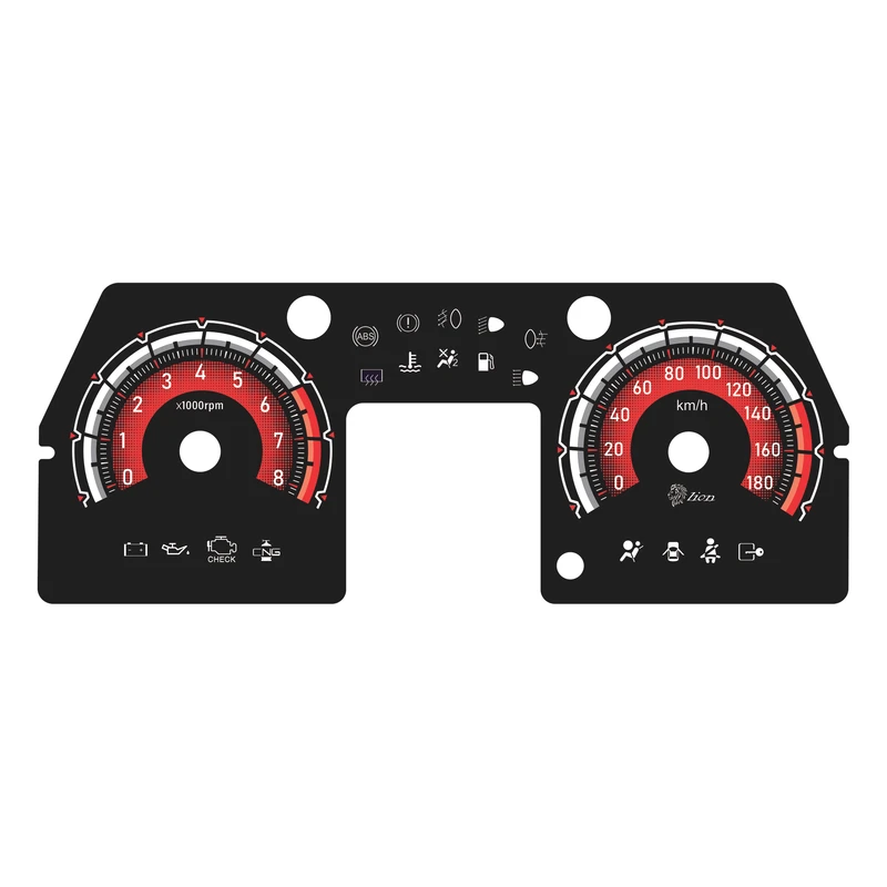 صفحه کیلومتر لیون کد01 مناسب پراید