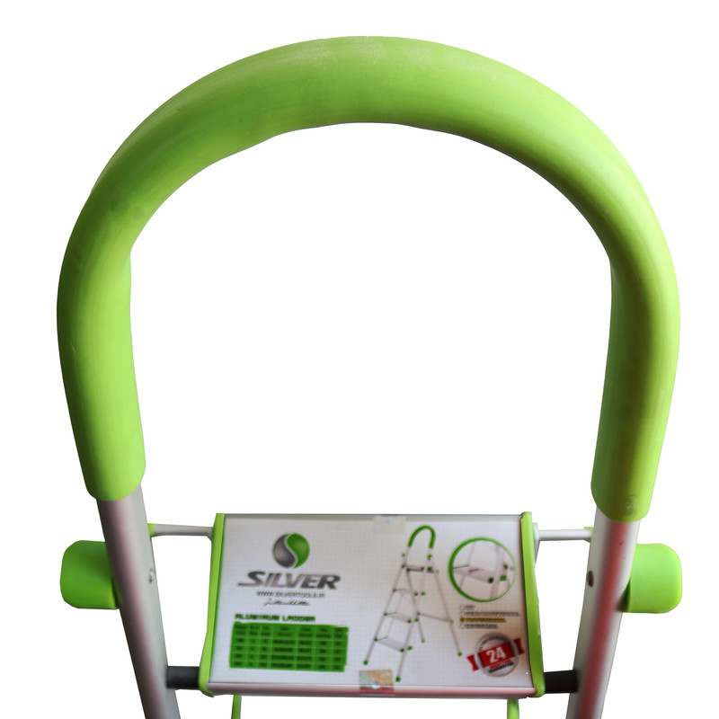 نردبان 4 پله سیلور مدل YP-ALMINIUM04