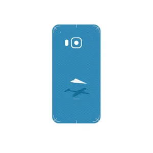 MAHOOT Minimal Paper Airplane Cover Sticker for HTC One S9