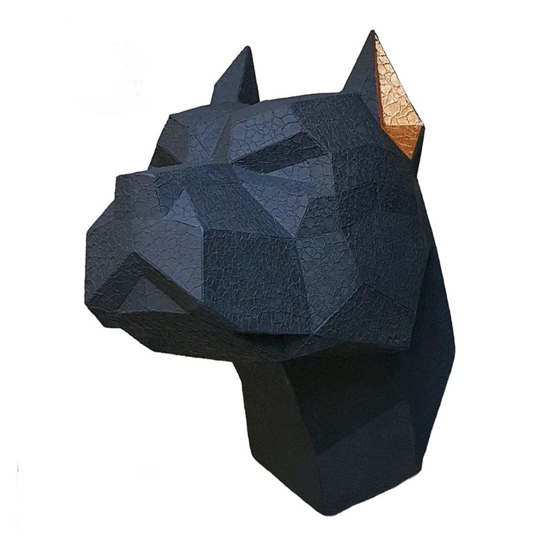 دیوارکوب مدل سگ پیتبال هندسی