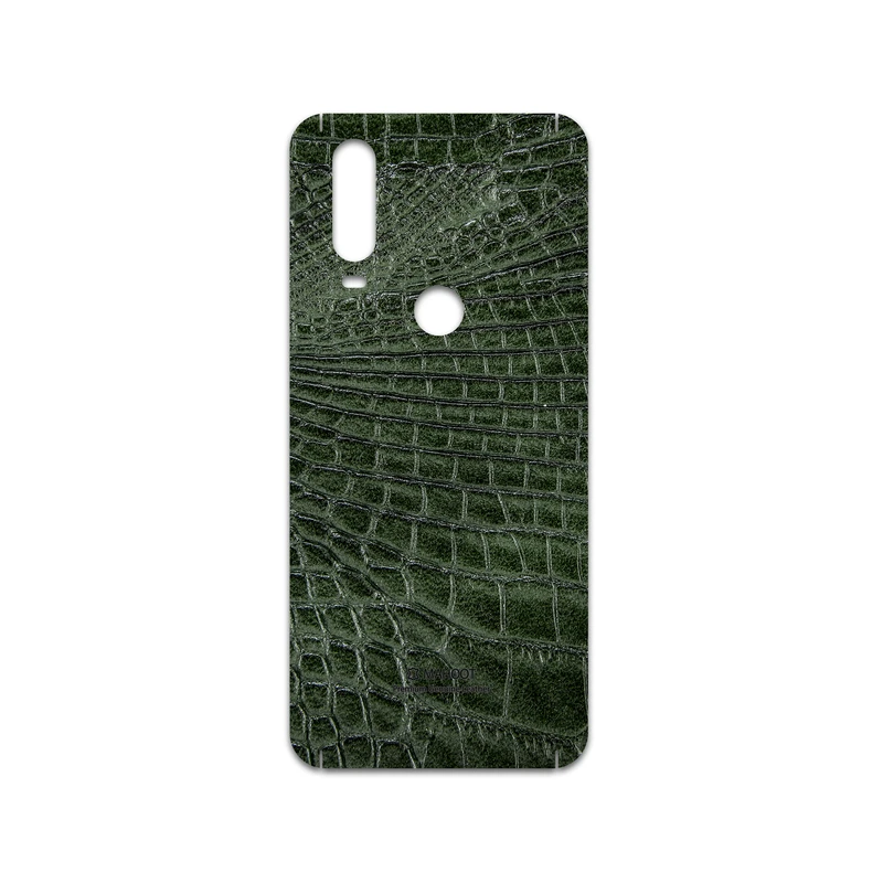 برچسب پوششی ماهوت مدل Green-Crocodile-Leather مناسب برای گوشی موبایل موتورولا One Action