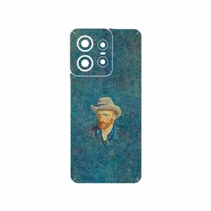 MAHOOT Self portrait with a gray felt hat Cover Sticker for Motorola Edge 50 Pro