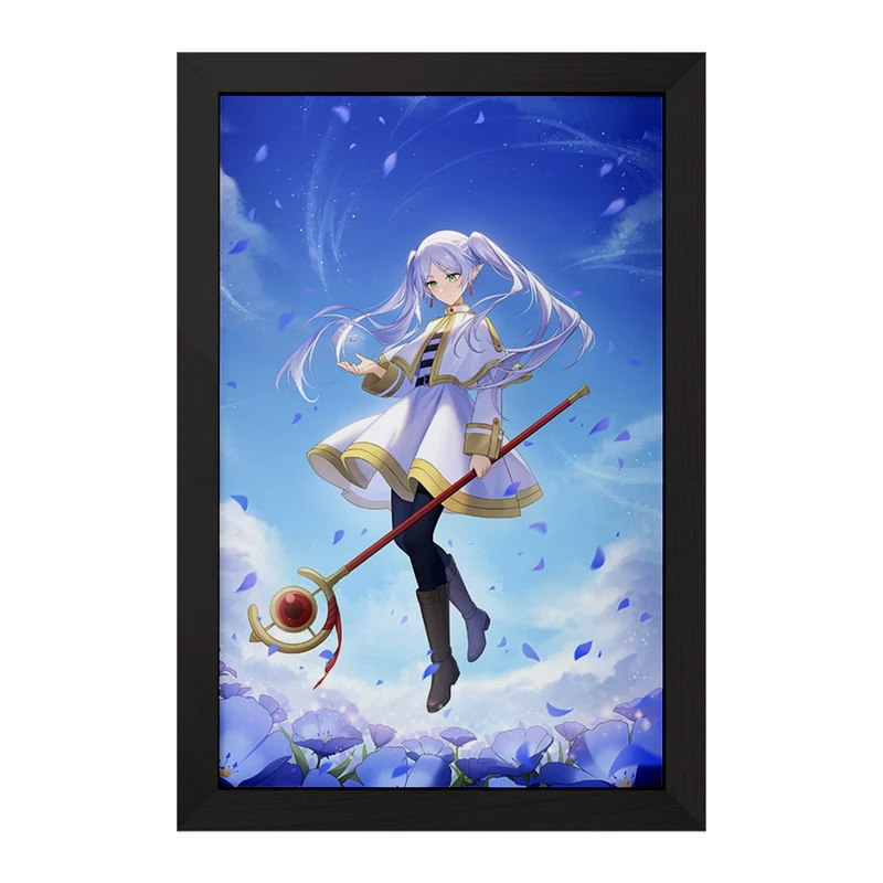 تابلو خندالو مدل انیمه فریرن (Frieren) کد 33890