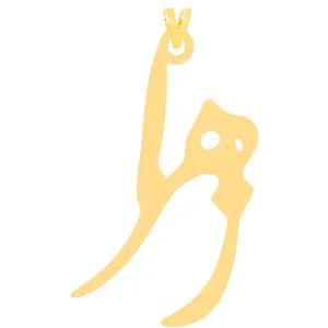 آویز گردنبند طلا 18 عیار زنانه الن نار مدل ELN30579