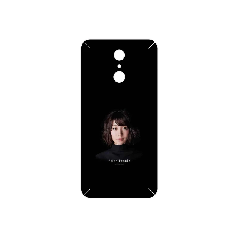 برچسب پوششی ماهوت مدل Portrait of an Asian Woman مناسب برای گوشی موبایل ال جی Q7