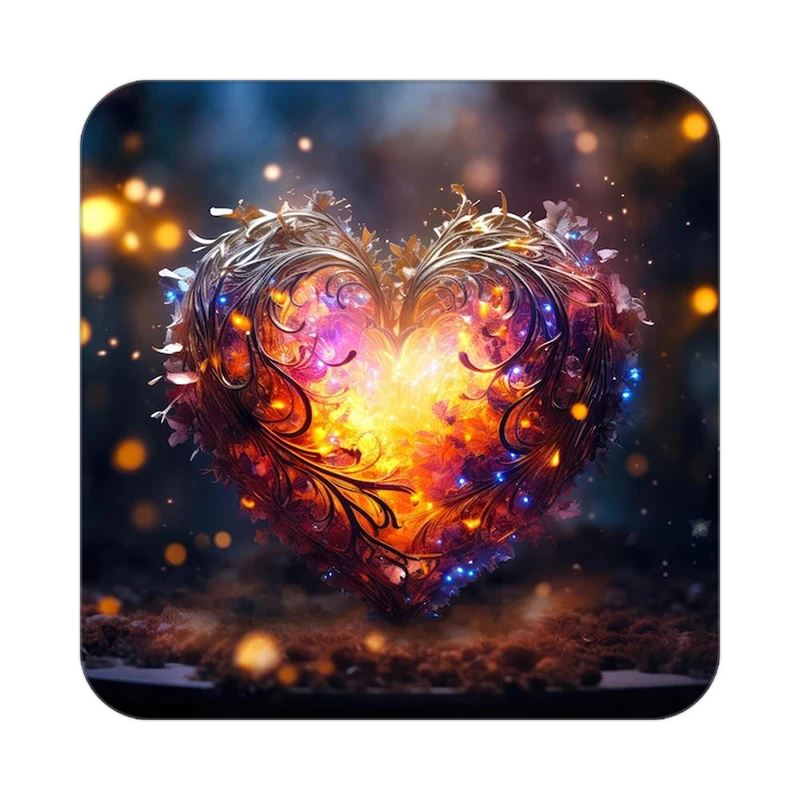 زیر لیوانی کاکتی مدل عاشقانه کد mp12278