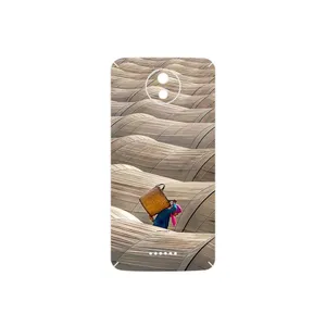 MAHOOT Strawberry Greenhouses Cover Sticker for Motorola Moto C Plus