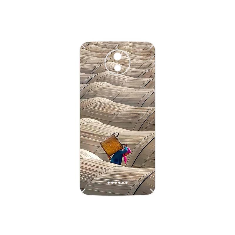 برچسب پوششی ماهوت مدل Strawberry Greenhouses مناسب برای گوشی موبایل موتورولا Moto C Plus