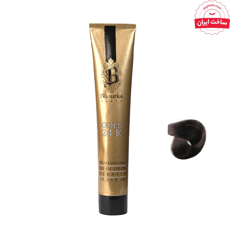 رنگ موی بیجورکا سری Gold 24K شماره1 حجم 100 میلی لیتر