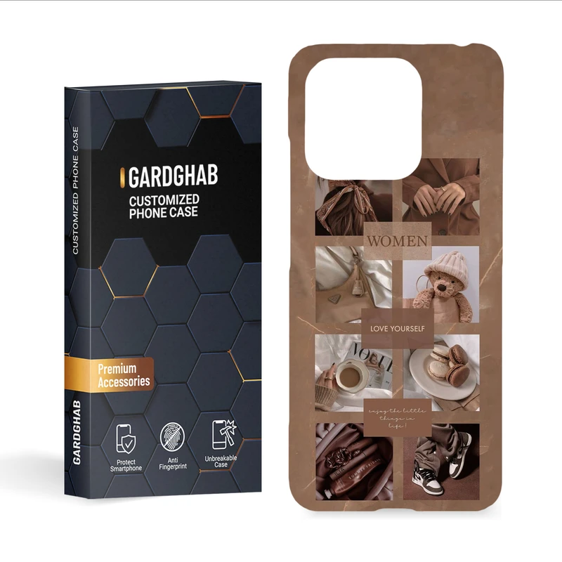 کاور گارد قاب مدل دخترانه مناسب برای گوشی موبایل شیائومی Redmi 12C