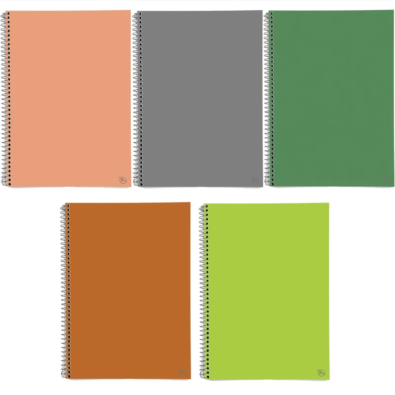 دفتر مشق 50 برگ مدوپد طرح ساده کد BD10026 مجموعه 5 عددی