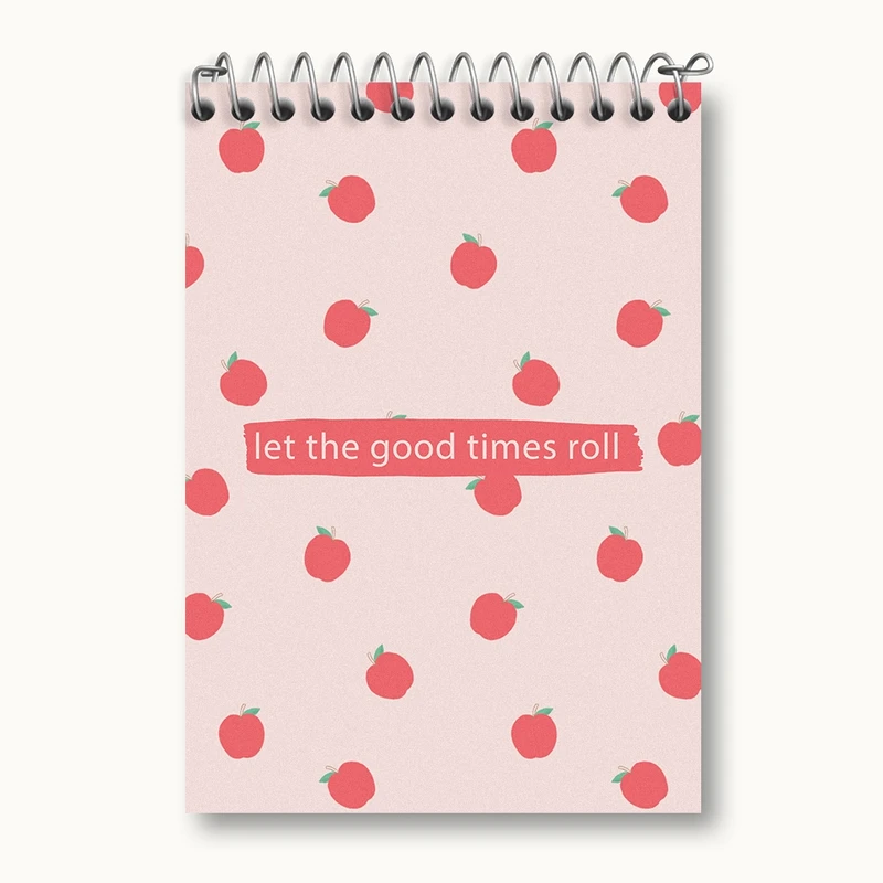دفتر یادداشت 50 برگ خندالو مدل Let The Good Times Roll کد N171