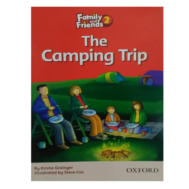 کتاب Family and Friends 2 The Camping Trip اثر kirstie grainger انتشارات oxford