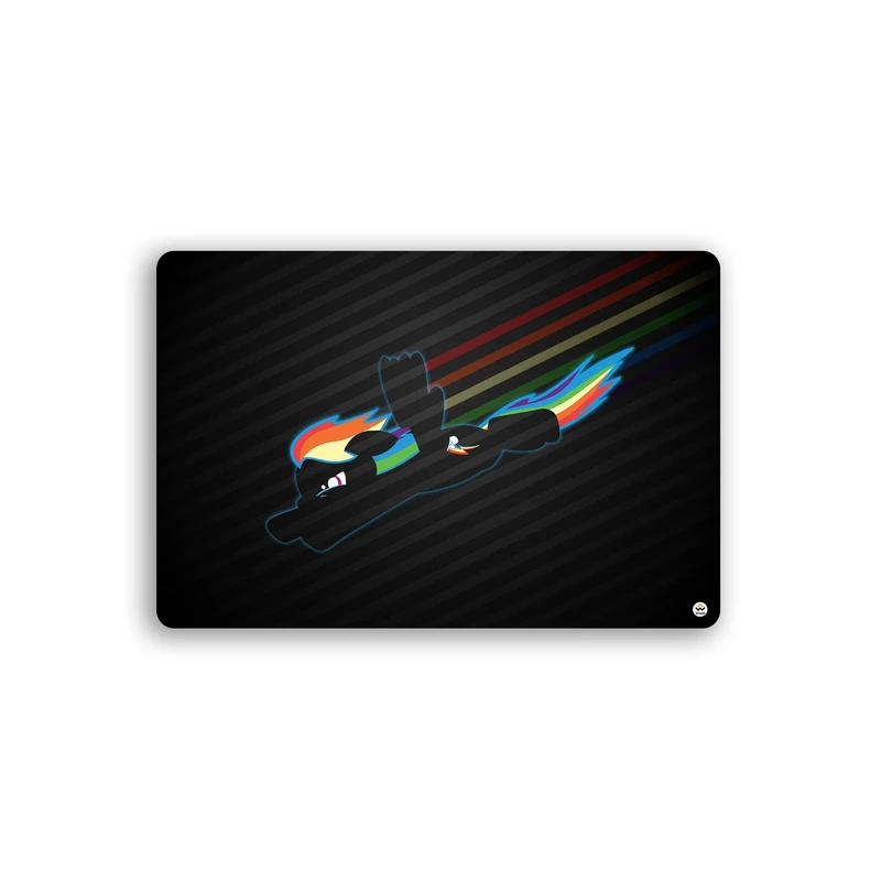 ماوس پد مخصوص بازی شادیت مدل رنگین کمون کد1851 سایز 37*24 سانتی متر