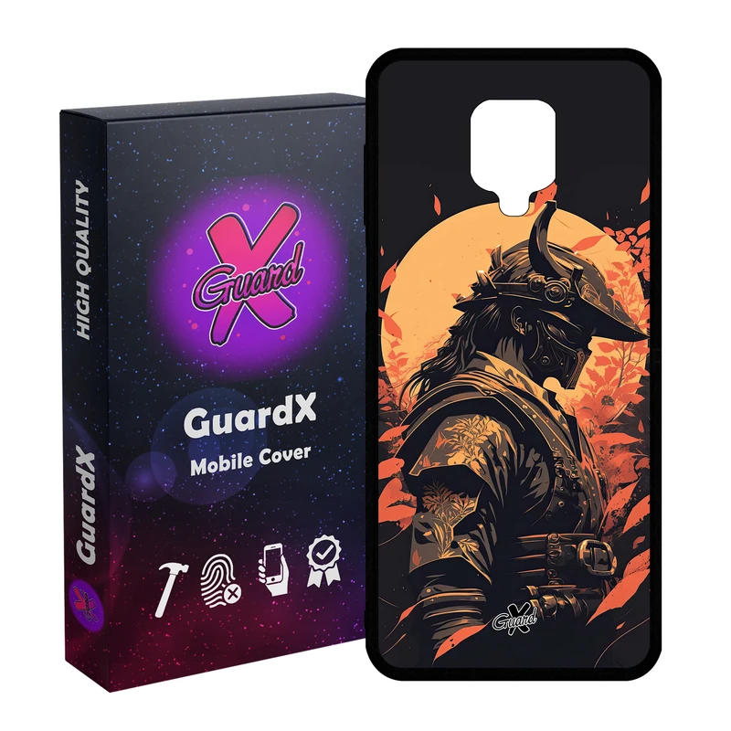 کاور گارد ایکس طرح Samurai مدل Glass10610 مناسب برای گوشی موبایل شیائومی Redmi Note9 Pro/Note 9 Pro Max/Redmi Note 9S/MI Poco M2 Pro