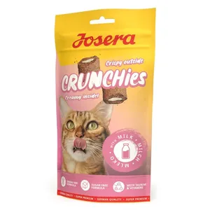 تشویقی گربه جوسرا مدل کرانچی شیر وزن 60 گرم