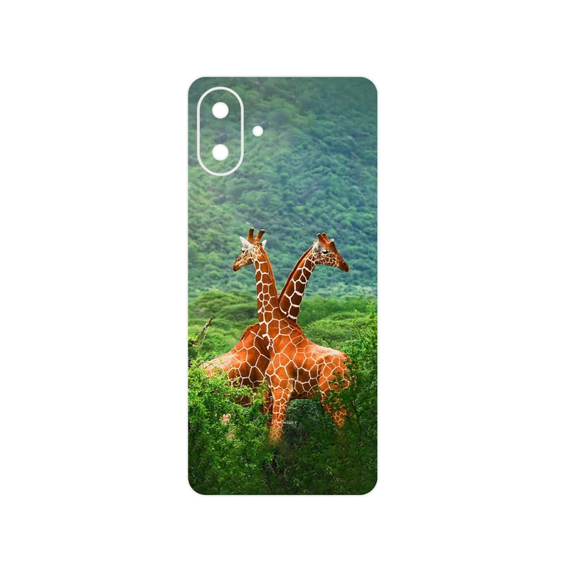 برچسب پوششی ماهوت مدل Giraffe مناسب برای گوشی موبایل سامسونگ Galaxy A07