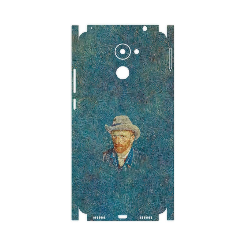 برچسب پوششی ماهوت مدل Self portrait with a gray felt hat-FullSkin مناسب برای گوشی موبایل هوآوی Y7 Prime