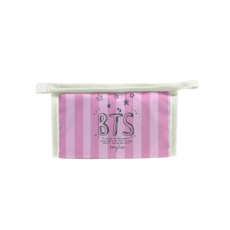 کیف لوازم آرایش زنانه مدل bts کد 5kb7