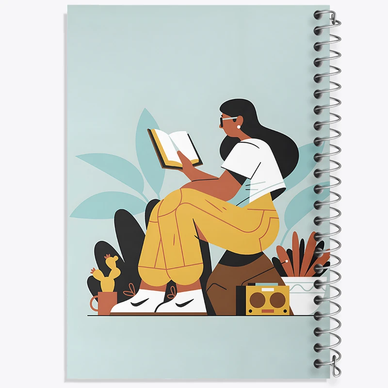 دفتر لیست خرید 50 برگ خندالو طرح دختر عشق کتاب کد N5664