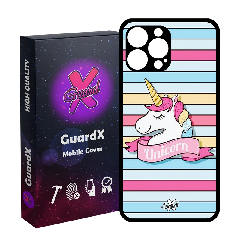 کاور گارد ایکس طرح Unicorn مدل Glass10018 مناسب برای گوشی موبایل اپل iPhone 14 Pro Max