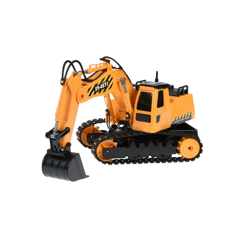 ماشین بازی کنترلی دبل ای مدل Excavator Truck E571-003