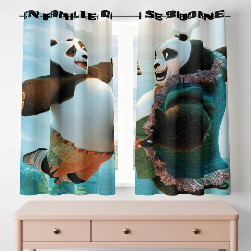 پرده مدل مخمل پانچی کد 8276 سایز 200x140 سانتی متر 