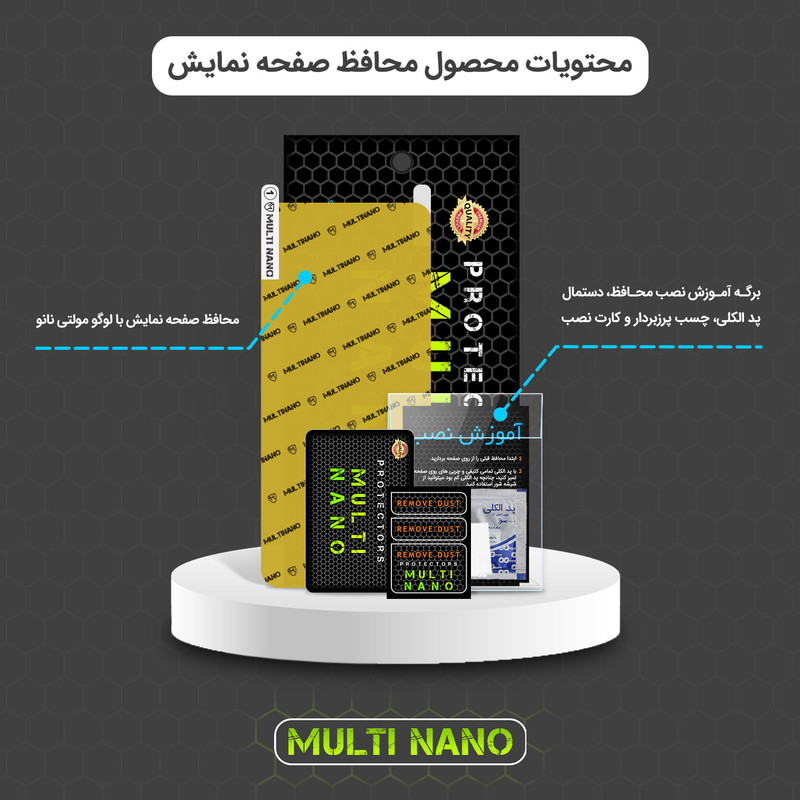 محافظ صفحه نمایش مولتی نانو مدل x-s1n مناسب برای گوشی موبایل آنر 8