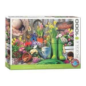 پازل 1000 تکه یوروگرافیکس پازلز مدل Garden Tools كد 5391-6000