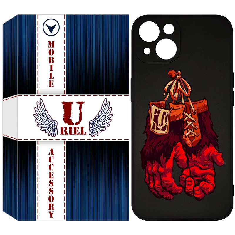 کاور یوریل مدل KSH کد 77 طرح دستکش مناسب برای گوشی موبایل اپل iPhone 13