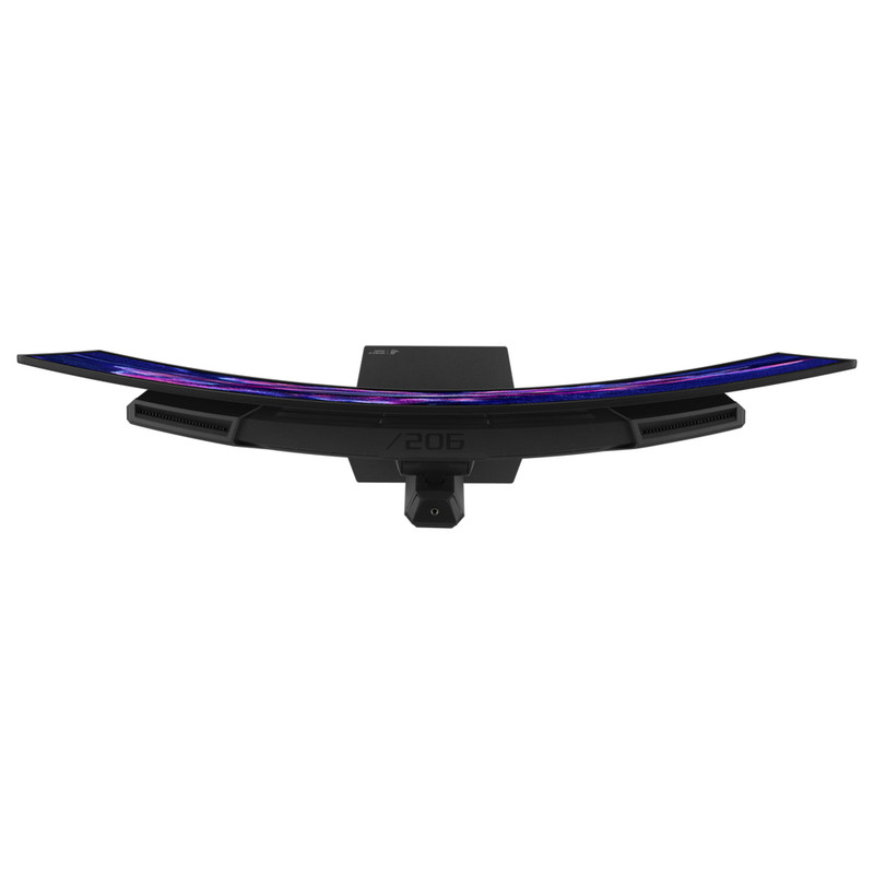 مانیتور خمیده گیمینگ 34 اینچ ایسوس مدل ROG Strix XG34WCDMS با وضوح 4K، پنل QD-OLED و نرخ به‌روزرسانی 280 هرتز
