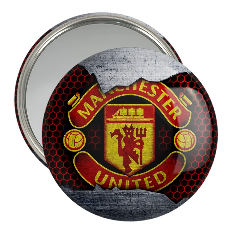 آینه جیبی خندالو مدل باشگاه منچستر یونایتد کد 26488