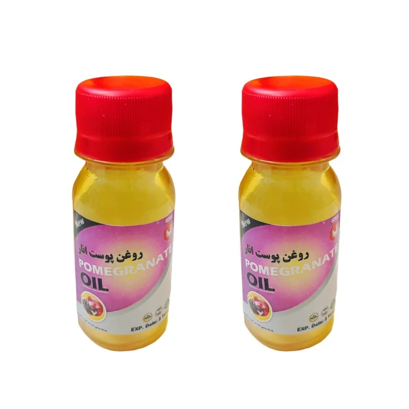 روغن پوست انار پامکا مدل پایه حجم 60 میلی لیتر مجموعه 2 عددی