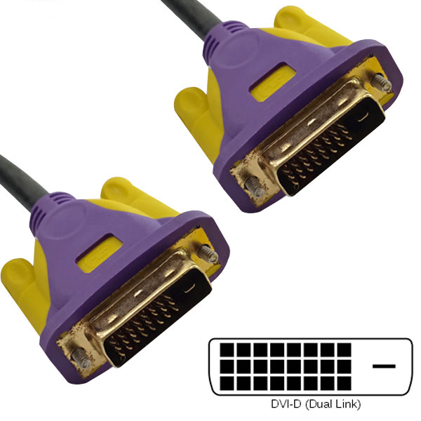 کابل DVI تی پی لینک مدل Dual Link طول 5 متر