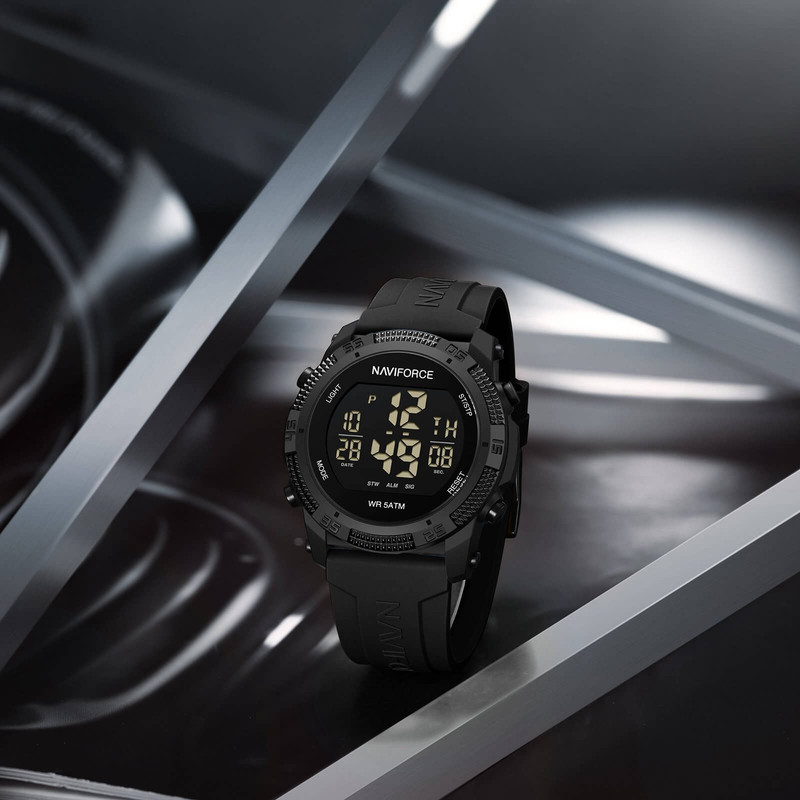 ساعت مچی دیجیتال نیوی فورس مدل NF7104BBB