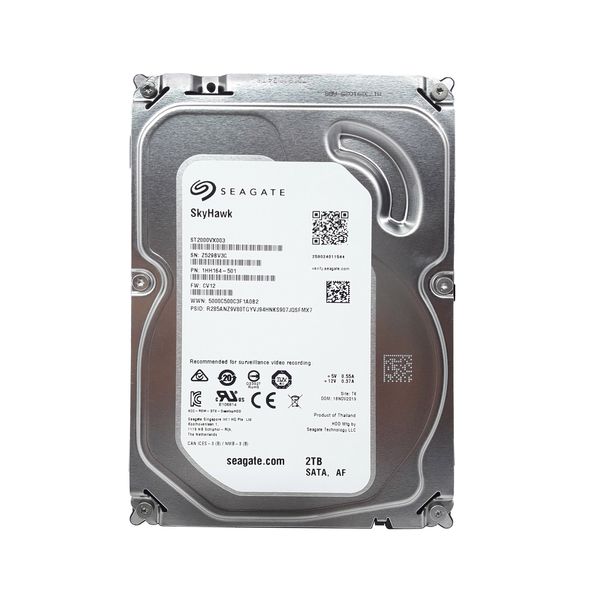هارد دیسک اینترنال سیگیت مدل SkyHawk ST2000VX003 ظرفیت 2 ترابایت هارد دیسک اینترنال سیگیت مدل SkyHawk ST2000VX003 ظرفیت 2 ترابایت