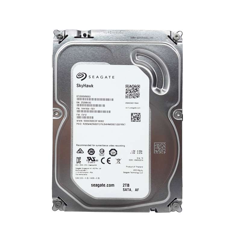 هارد دیسک اینترنال سیگیت مدل SkyHawk ST2000VX003 ظرفیت 2 ترابایت هارد دیسک اینترنال سیگیت مدل SkyHawk ST2000VX003 ظرفیت 2 ترابایت