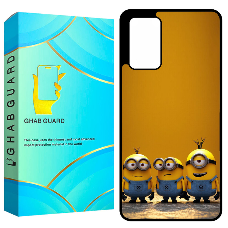 کاور قاب گارد طرح مینیون مدل GCHPA72 مناسب برای گوشی موبایل سامسونگ Galaxy A72 4G