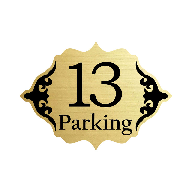 تابلو راهنما طرح 1 مدل تابلو پارکینگ واحد 13