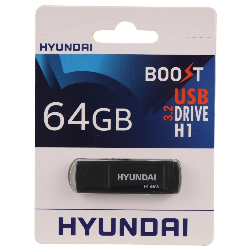 فلش مموری هیوندای مدل H1 USB 3.2 ظرفیت 64 گیگابایت با رابط USB 3.2