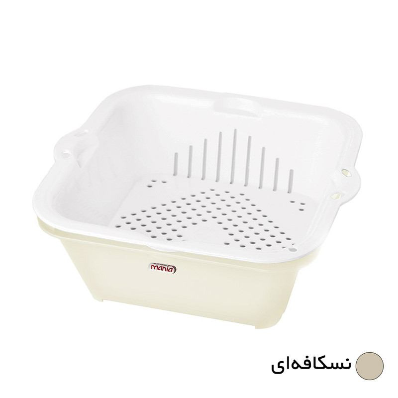 ست کاسه و آبکش مانیا مدل 108020 بسته 3 عددی ست کاسه و آبکش مانیا مدل 108020 بسته 3 عددی