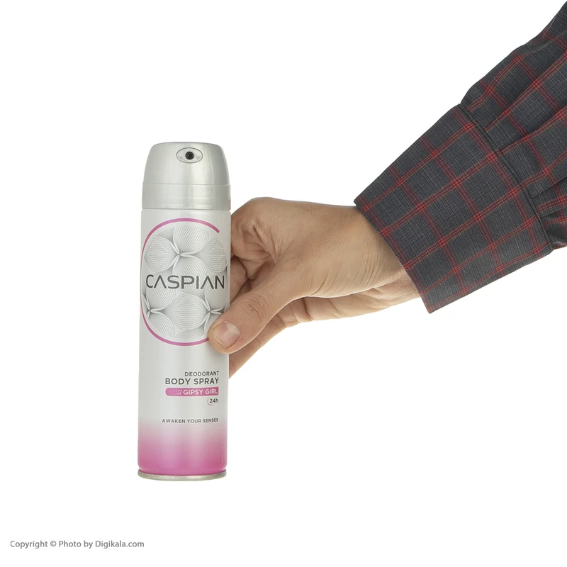 عکس شماره 4 : اسپری بدن زنانه کاسپین مدل gipsy حجم 150 میلی لیتر