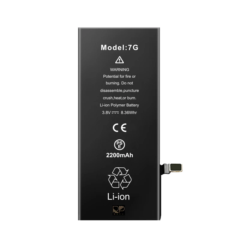  باتری موبایل مدل 7G ظرفیت 2200 میلی آمپر ساعت مناسب برای گوشی موبایل اپل iPhone 7G