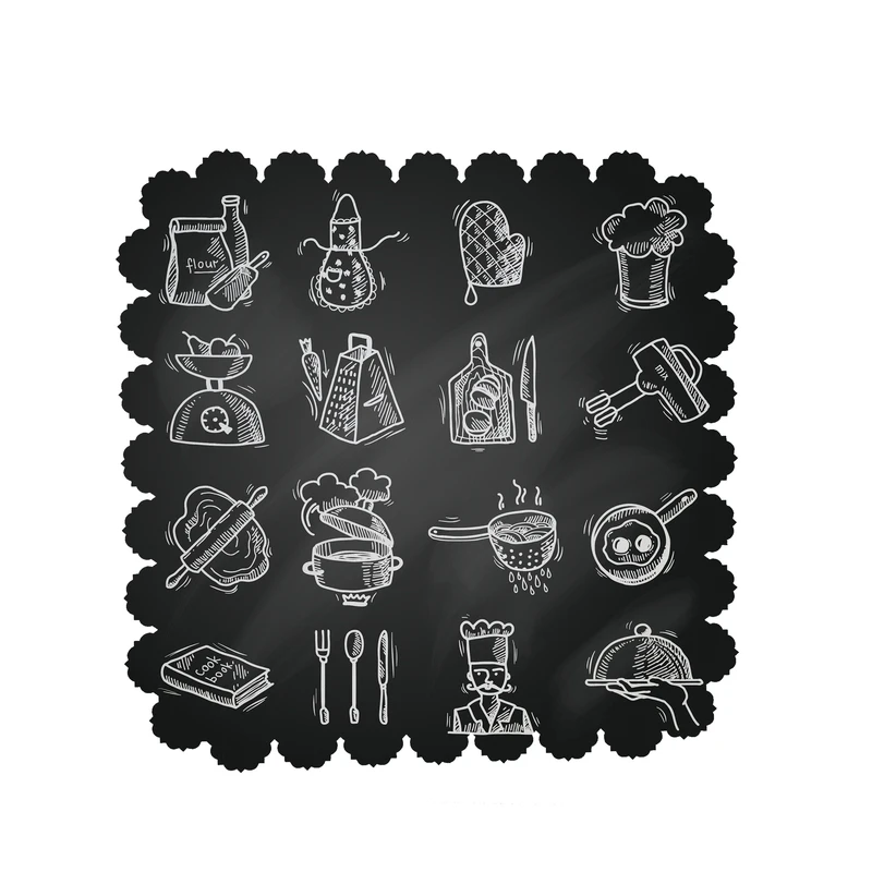  رومیزی طرح آشپزخانه کد 8250B