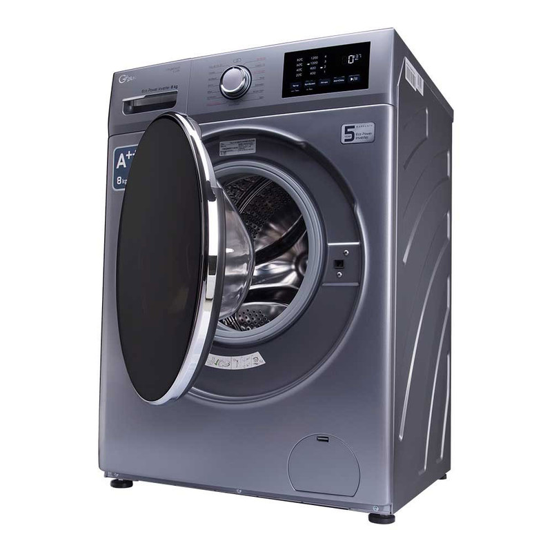 ماشین لباسشویی جی پلاس مدل GWM-K8220T ظرفیت 8 کیلوگرم